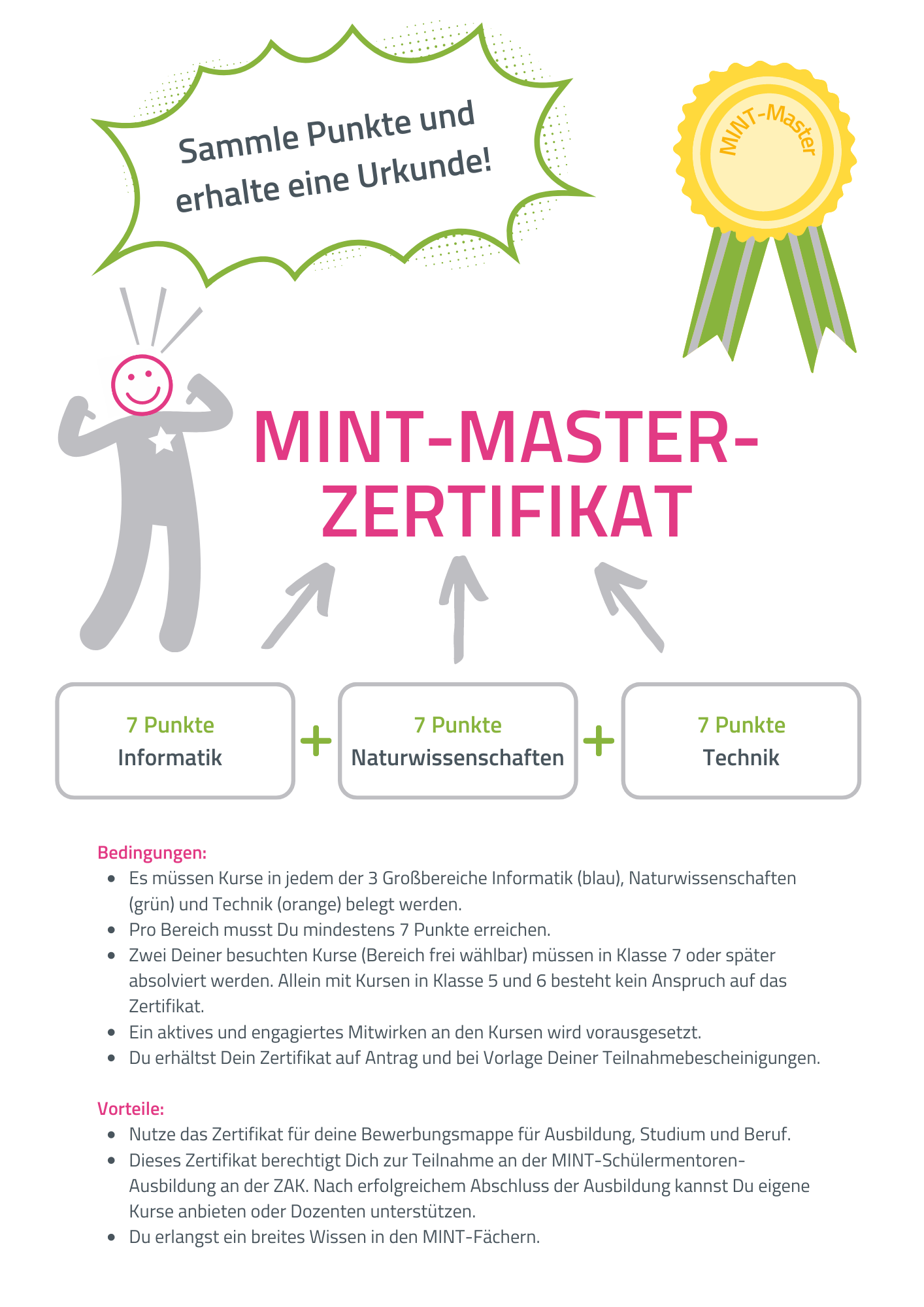 Erklärung Mint Master Zertifikat